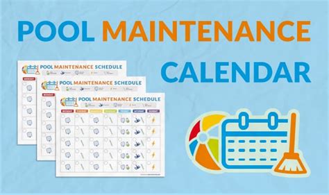 download this pool maintenance calendar for free