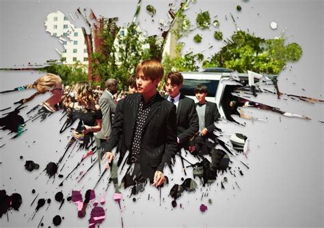 Bts Bbmas Paint Splatter Edits Armys Amino