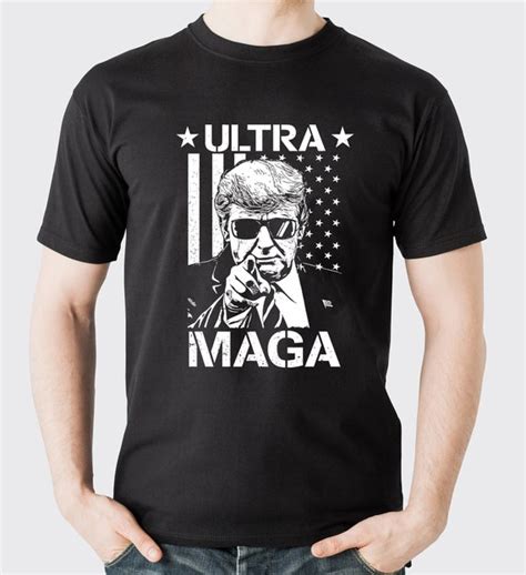 Ultra Maga T Shirt The Great Maga King Shirt Donald Trump Etsy