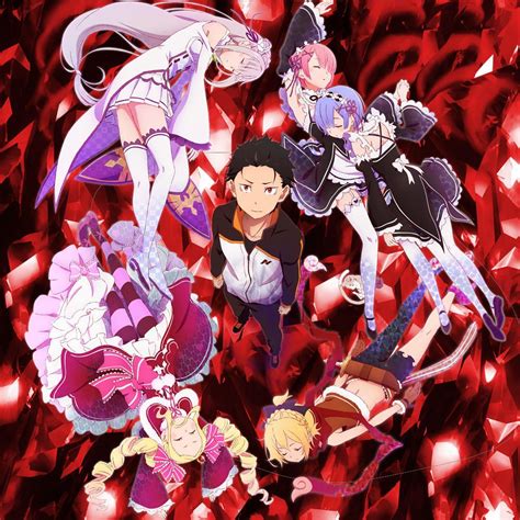 Promotional Artwork For Re Zero Re Zero Starting Life In Another