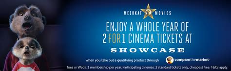 Meerkat Movies At Showcase Cinemas 2 For 1 Cinema Tickets