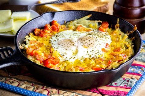 Hash Brown And Eggs Skillet Breakfast Recipe By Never Enough Thyme
