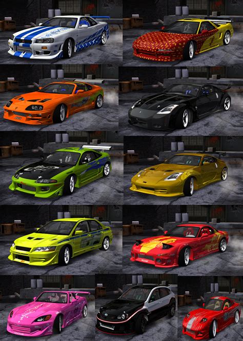 Wolf99 (entry #10) 7th place: Need For Speed Most Wanted Global Fast&Furious Car Pack ...