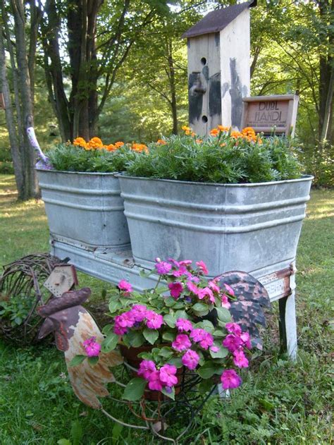 17 Best Images About Galvanized Wash Tubs And Buckets And