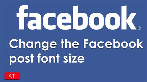 How To Change Font Size On Facebook Post In Android Devices Youtube