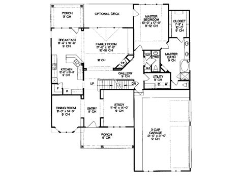 Sutton Park Arts And Crafts Home Plan 026d 1353 House Plans And More