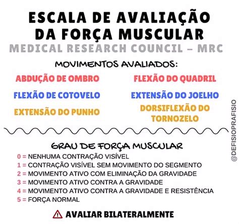 Teste De Força Muscular 0 A 5