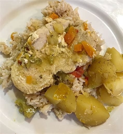 We love it for meal prep, too! Instant Pot Frozen Chicken and Potatoes | Julie's Creative ...