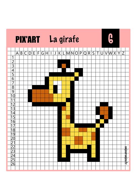 Pixel Art Animaux En Ligne Pixel Art Bébé Animaux Brapp