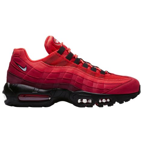 Nike Synthetic Air Max 95 Running Shoes In Red For Men Lyst