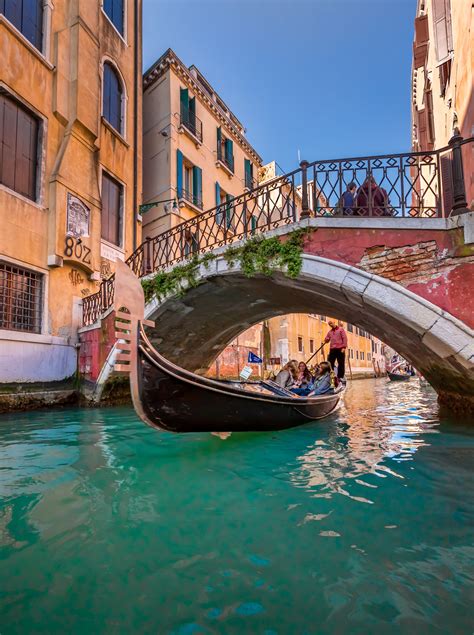 Traditional Gondola Ride Venice Anshar Photography