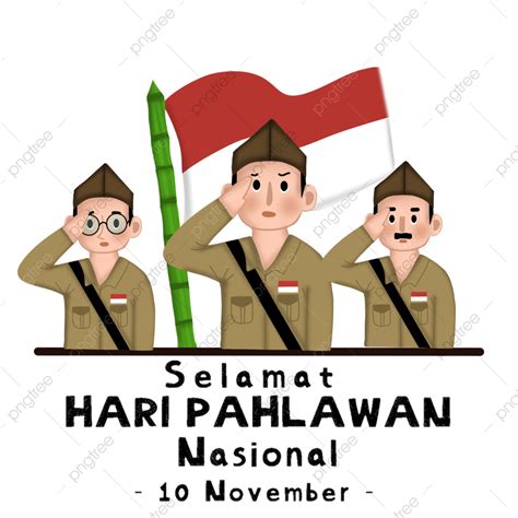 Gambar Doodle Hari Pahlawan Nasional 10 November Hari Pahlawan