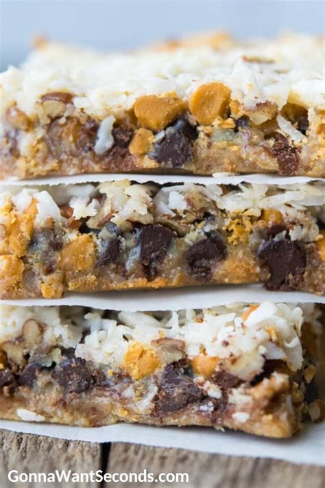 Low fat with alteration of ingredients. 7 Layer Bars (Easy Chewy Dessert & Made In One Pan!)