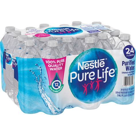 Nestlé Pure Life Purified Bottled Water 05 Liter 1872 Bottles Per