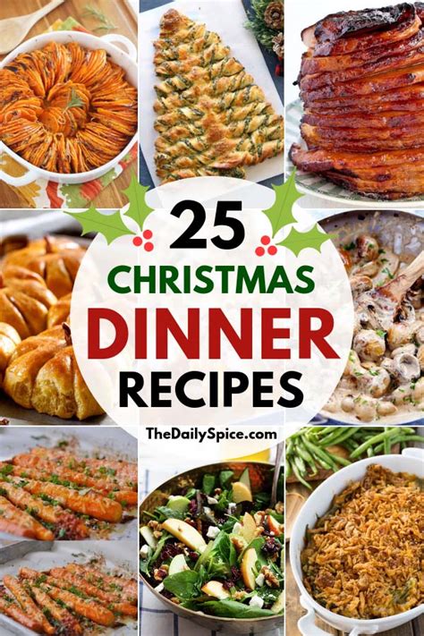 25 Delicious Christmas Dinner Recipes Dinner Ideas The Daily Spice