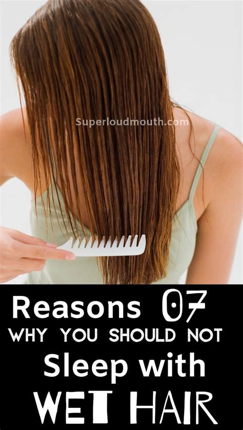 07 Reasons Why You Should Not Sleep With Wet Hair Sleeping With Wet