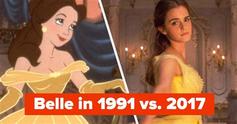 Heres What These Animated Disney Characters Looked Like In The