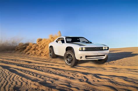 Challenger At Unlimited Concept Makes For An Offroading Muscle Car