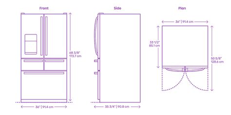 Their capacity can vary from 230l to 550l. Whirlpool Double Drawer French Door Refrigerator - 25.8 Cu ...