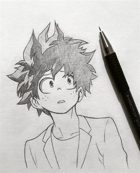 ~ #deku 👊 || by: @_infinity.draw_ Visit Our Website for ...