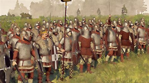 Medieval Army In Battle 30 Painting By Am Fineartprints
