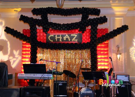 Not only does this theme work. San Diego Asian Theme Decor by Balloon Utopia