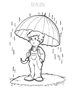 Download and print these rainy day free coloring pages for free. Rain Coloring Pages | Playing Learning