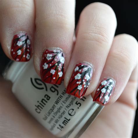I Love Cherry Blossoms Nails Nailart Floral Nails Nail Art Nails