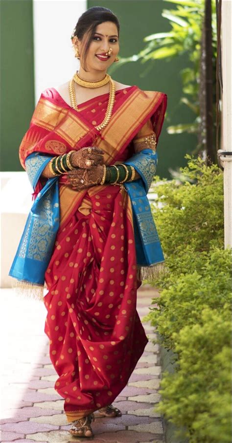 10 Gorgeous Maharashtrian Bridal Sarees That Are In Vogue Indian Bridal Fashion Bridal Saree