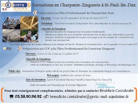 Découvrez les salaires et les avantages du poste, le niveau de satisfaction. formation continue couvreur zingueur - Une formation ...