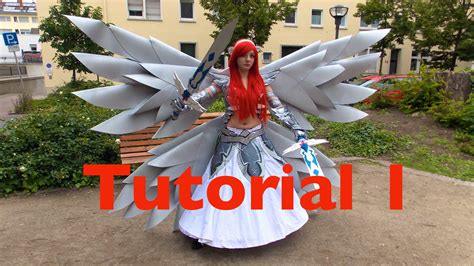 Almost every part of this armor is seemingly made of silver metal. COSPLAY TUTORIAL - Erza Scarlet "Heavens Wheel Armor" - 4 ...