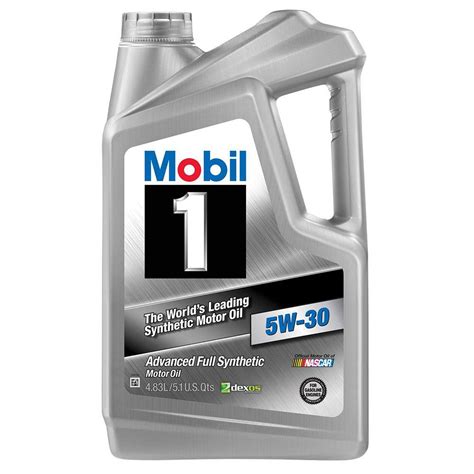 Mobil 163 Fl Oz 5w30 Synthetic Motor Oil 120764 The Home Depot