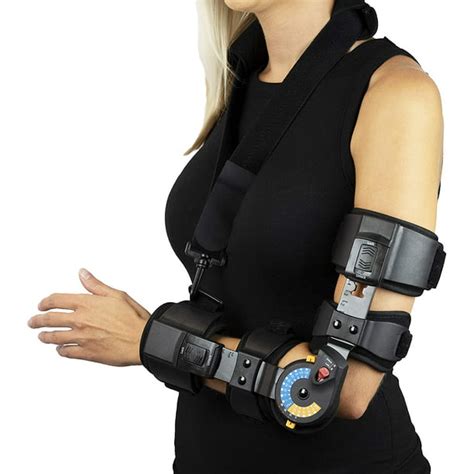 Elbow Rom Brace Hinged Elbow Brace For Post Op Elbow Fracture