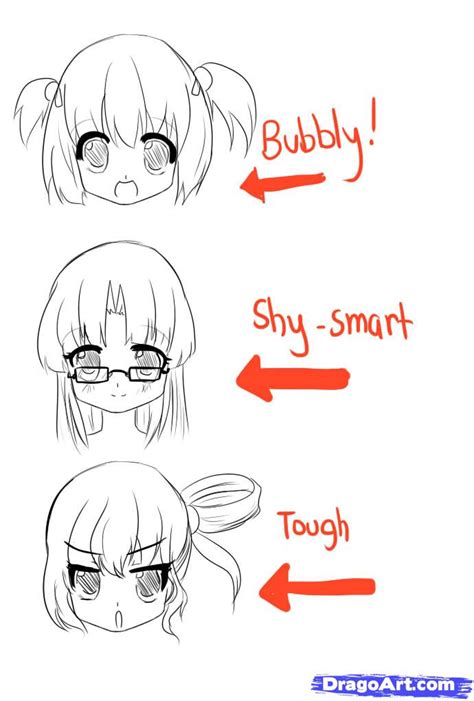 How To Draw A Girl With Glasses Step By Step David