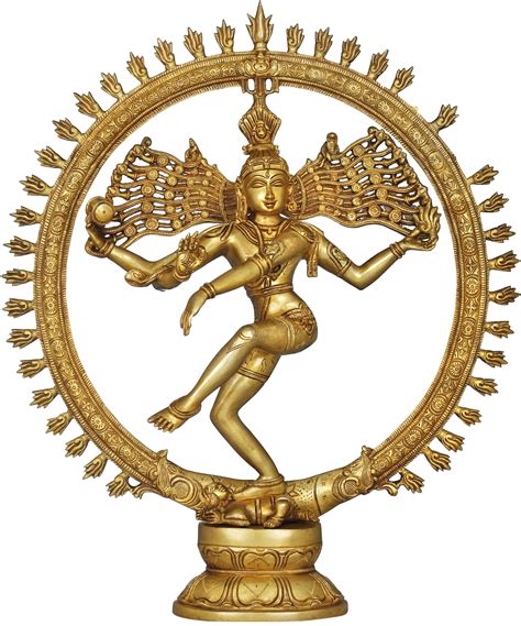 20 Lord Shiva As Nataraja King Of Dancers In Brass Handmade Made