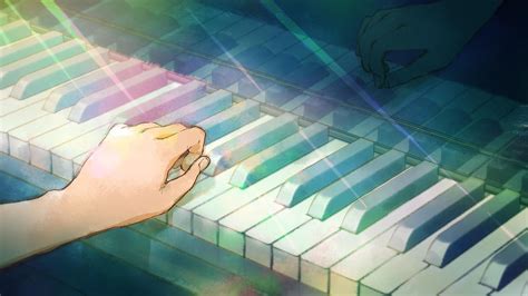 Anime Character Playing Piano Digital Wallpaper Hd Wallpaper