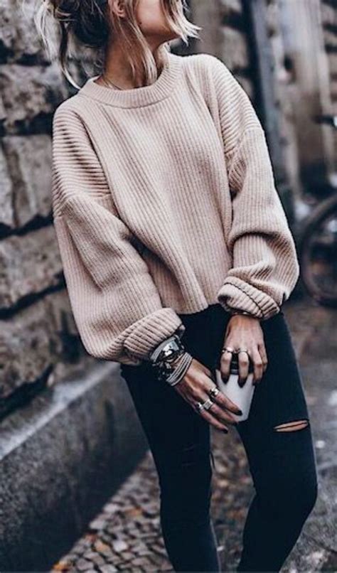 Oversized Sweater For The Winter Oversized Sweater Outfit Fashion