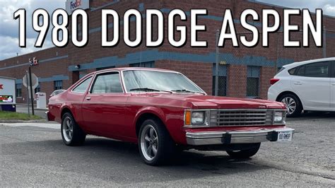 1980 Dodge Aspen Cheap Classic Car Youtube