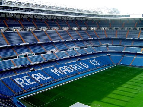 The santiago bernabeu stadium, real madrid stadium, most important soccer field. Stadium Spanyol - Real madrid | FOOTBALL EUROPE CHAMPIONS ...