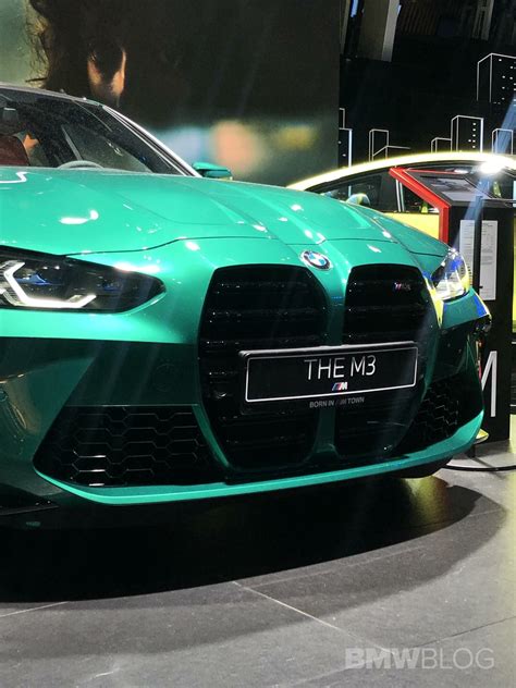 Models, equipment, technical data, prices and services. The new 2021 BMW M3 G80 displayed at the BMW Welt - VIDEO