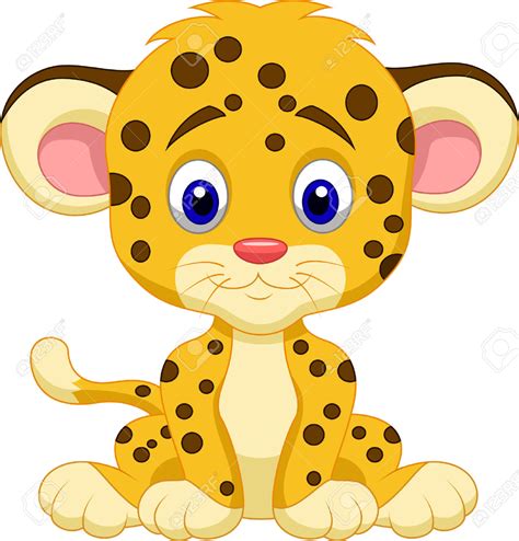Baby Cheetah Clipart Free Download On Clipartmag