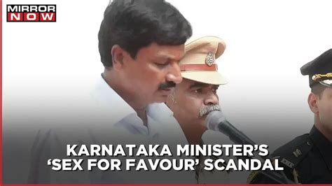 Karnataka Minister Ramesh Jarkiholi Caught In A ‘sex For Favour