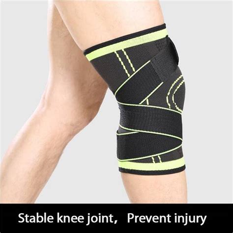 China Copy New Colorful Elastic Knee Brace In Sport Proctect Your