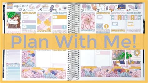 Plan With Me Shine Bright Printable Beayoutiful Planning Youtube