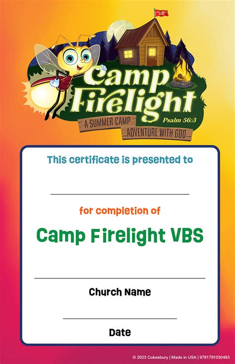 Vacation Bible School Vbs 2024 Camp Firelight St Cokesbury