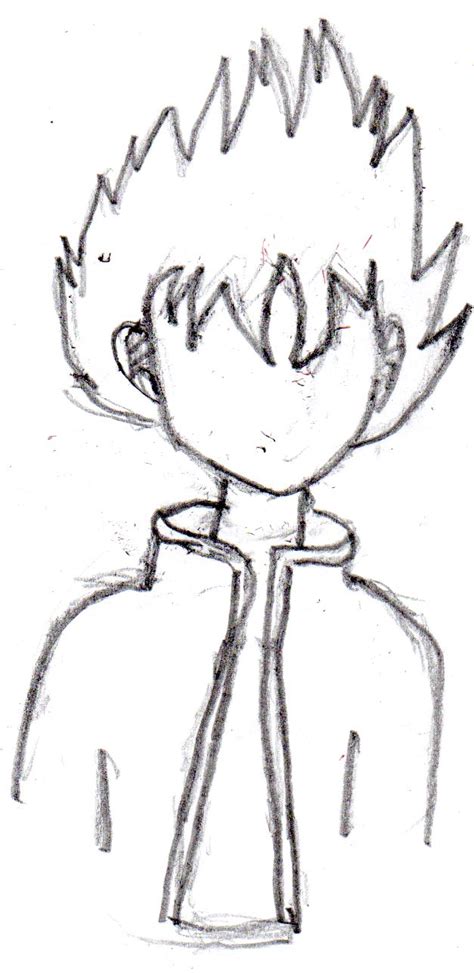 Anime Boy Full Body Drawing At
