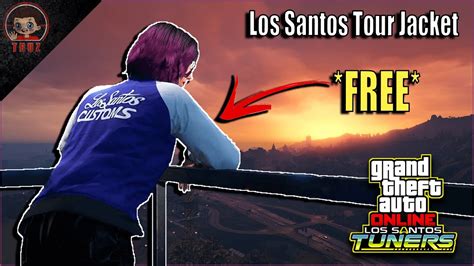 Gta 5 Online How To Get The Los Santos Tour Jacket Free Youtube