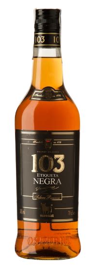 Jerez-Xeres-Sherry: Brandy 103 Etiqueta Negra Solera Reserva 36%, Osborne