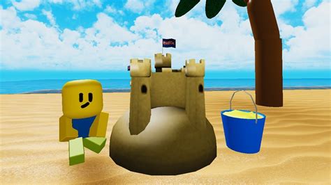 Roblox Sandcastle Simulator จำลองการสร้างปราสาททรายสุดอเมซิ่ง