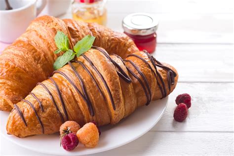 Download Viennoiserie Food Croissant Hd Wallpaper
